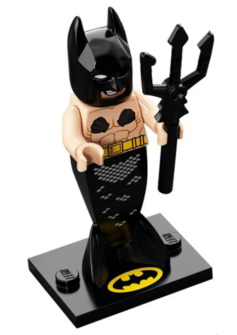 LEGO Minifigure-Mermaid Batman-Collectible Minifigures / The LEGO Batman Movie-COLTLBM2-5-Creative Brick Builders